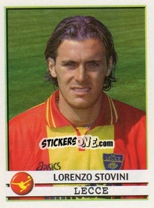 Sticker Lorenzo Stovini - Calciatori 2001-2002 n. 202 - Panini