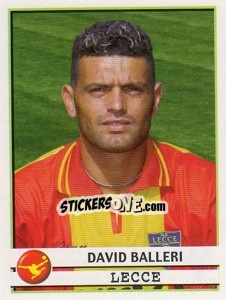 Figurina David Balleri - Calciatori 2001-2002 - Panini