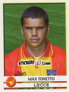 Figurina Max Tonetto - Calciatori 2001-2002 - Panini