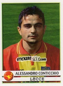 Sticker Alessandro Conticchio - Calciatori 2001-2002 n. 208 - Panini