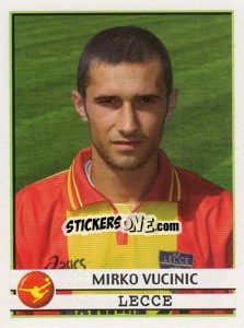 Sticker Mirko Vucinic - Calciatori 2001-2002 - Panini