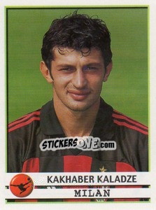 Sticker Kakhaber Kaladze - Calciatori 2001-2002 n. 227 - Panini