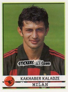 Figurina Kakhaber Kaladze - Calciatori 2001-2002 - Panini