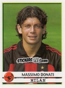 Sticker Massimo Donati - Calciatori 2001-2002 - Panini