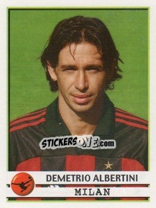 Sticker Demetrio Albertini - Calciatori 2001-2002 n. 231 - Panini