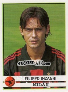 Sticker Filippo Inzaghi - Calciatori 2001-2002 n. 239 - Panini