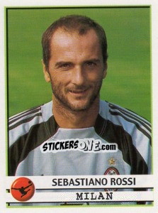 Figurina Sebastiano Rossi - Calciatori 2001-2002 - Panini