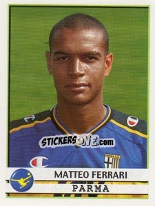 Sticker Matteo Ferrari - Calciatori 2001-2002 - Panini