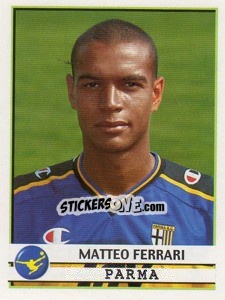 Sticker Matteo Ferrari - Calciatori 2001-2002 n. 246 - Panini
