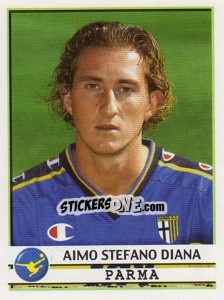 Sticker Aimo Stefano Diana - Calciatori 2001-2002 n. 248 - Panini