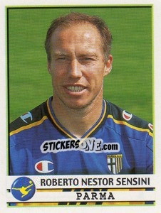 Cromo Roberto Nestor Sensini - Calciatori 2001-2002 - Panini