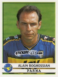 Sticker Alain Boghossian - Calciatori 2001-2002 n. 258 - Panini