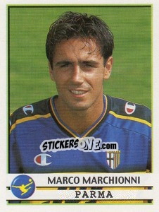 Sticker Marco Marchionni - Calciatori 2001-2002 n. 259 - Panini