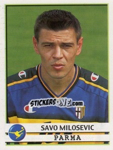 Sticker Savo Milosevic - Calciatori 2001-2002 - Panini