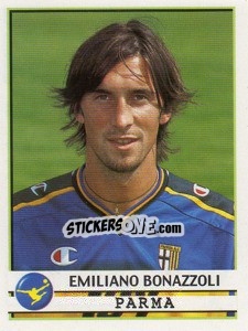 Cromo Emiliano Bonazzoli - Calciatori 2001-2002 - Panini