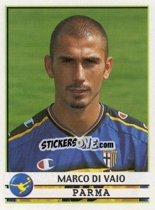 Sticker Marco di Vaio - Calciatori 2001-2002 - Panini