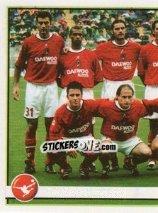 Sticker Squadra - Calciatori 2001-2002 - Panini