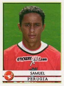 Figurina Samuel - Calciatori 2001-2002 - Panini