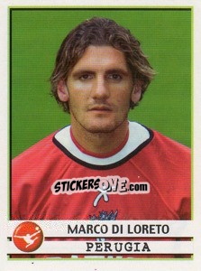 Cromo Marco di Loreto - Calciatori 2001-2002 - Panini