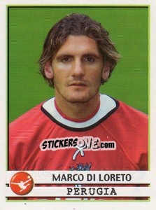 Sticker Marco di Loreto - Calciatori 2001-2002 n. 273 - Panini