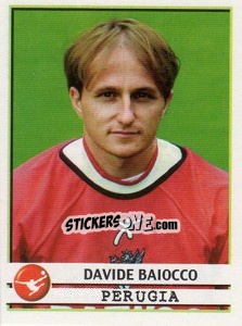 Sticker Davide Baiocco - Calciatori 2001-2002 - Panini