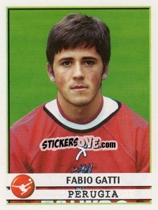 Sticker Fabio Gatti - Calciatori 2001-2002 n. 279 - Panini