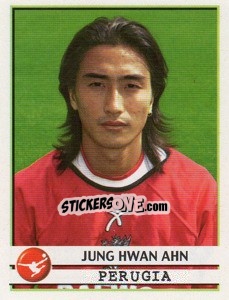 Cromo Jung Hwan Ahn - Calciatori 2001-2002 - Panini