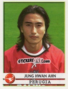 Sticker Jung Hwan Ahn - Calciatori 2001-2002 n. 283 - Panini