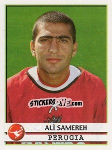 Figurina Ali Samereh - Calciatori 2001-2002 - Panini