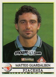 Sticker Matteo Guardalben - Calciatori 2001-2002 n. 293 - Panini