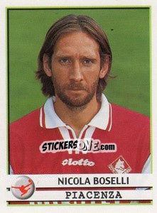 Sticker Nicola Boselli - Calciatori 2001-2002 n. 296 - Panini