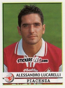 Figurina Alessandro Lucarelli - Calciatori 2001-2002 - Panini