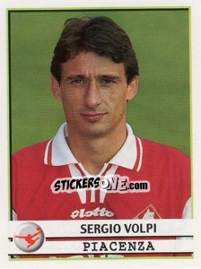 Sticker Sergio Volpi - Calciatori 2001-2002 n. 304 - Panini