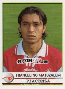 Sticker Francelino Matuzalem - Calciatori 2001-2002 n. 305 - Panini