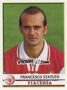 Sticker Francesco Statuto - Calciatori 2001-2002 - Panini