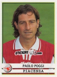 Sticker Paolo Poggi - Calciatori 2001-2002 - Panini