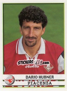 Sticker Dario Hubner - Calciatori 2001-2002 n. 311 - Panini