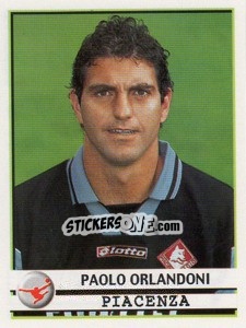Figurina Paolo Orlandini - Calciatori 2001-2002 - Panini