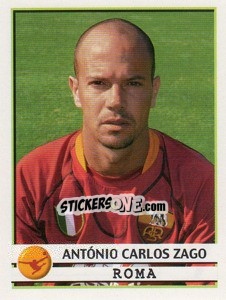 Cromo Antonio Carlos Zago - Calciatori 2001-2002 - Panini