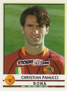 Sticker Christian Panucci - Calciatori 2001-2002 n. 322 - Panini
