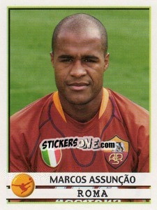 Figurina Marcos Assuncao - Calciatori 2001-2002 - Panini