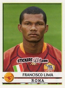 Sticker Francisco Lima - Calciatori 2001-2002 n. 330 - Panini