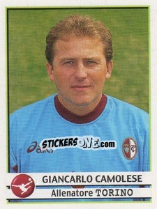 Figurina Giancarlo Camolese (Allenatore) - Calciatori 2001-2002 - Panini