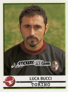Cromo Luca Bucci - Calciatori 2001-2002 - Panini