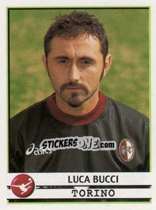 Sticker Luca Bucci - Calciatori 2001-2002 n. 341 - Panini