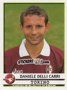 Cromo Daniele delli Carri - Calciatori 2001-2002 - Panini