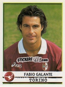 Figurina Fabio Galante - Calciatori 2001-2002 - Panini