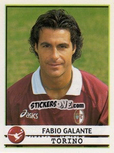 Sticker Fabio Galante - Calciatori 2001-2002 n. 344 - Panini