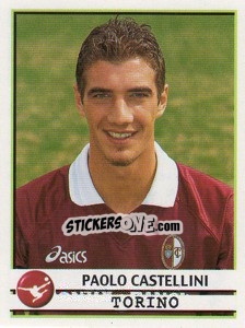 Cromo Paolo Castellini - Calciatori 2001-2002 n. 346 - Panini