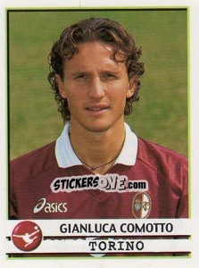 Sticker Gianluca Comotto - Calciatori 2001-2002 n. 347 - Panini